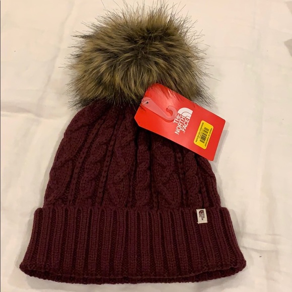 The North Face Accessories - North Face Fur Pom hat